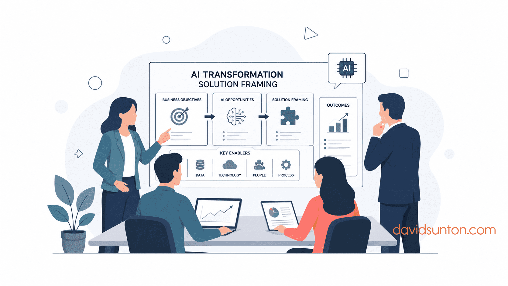 AI Transformation Needs Solution Framing And Change Management